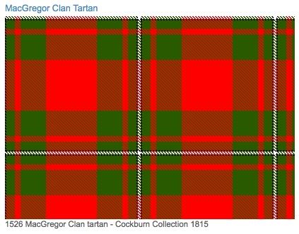 MacGregor Clan Tartan | Clan macgregor, Scottish clans, Tartan