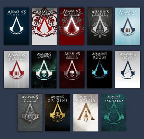 Assassin's Creed Logo Cover Collection by me : r/steamgrid