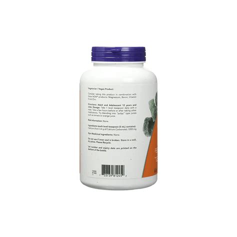 Calcium Carbonate Pure Powder – Fleur Sauvage – Aliments Naturels