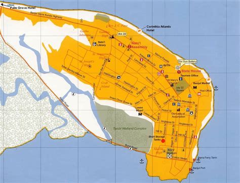 Banjul Map