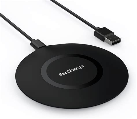 LETSCOM Wireless Charger, Qi-Certified 15W Max Fast Wireless Charging ...