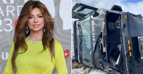 Shania Twain addresses 'scary' tour bus crash with crew in hospital | Metro News