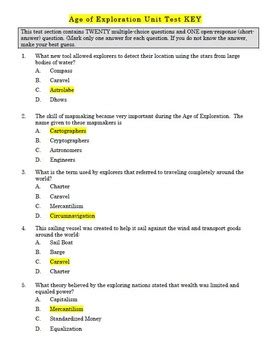 The Age Of Exploration Worksheet / Download A Free Printable Age Of Exploration Worksheet Pdf ...