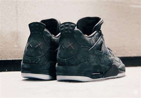 Jordan 4 KAWS Black Release Date Info | SneakerNews.com