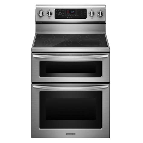 KitchenAid 6.6 cu. ft. Double-Oven Electric Range | Shop Your Way: Online Shopping & Earn Points ...