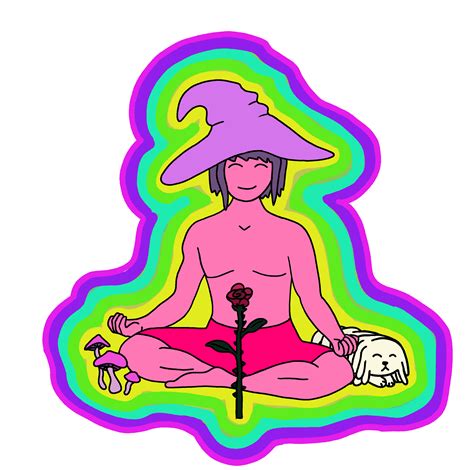 "Meditation the Midnight Gospel" Sticker for Sale by Quantastic ...