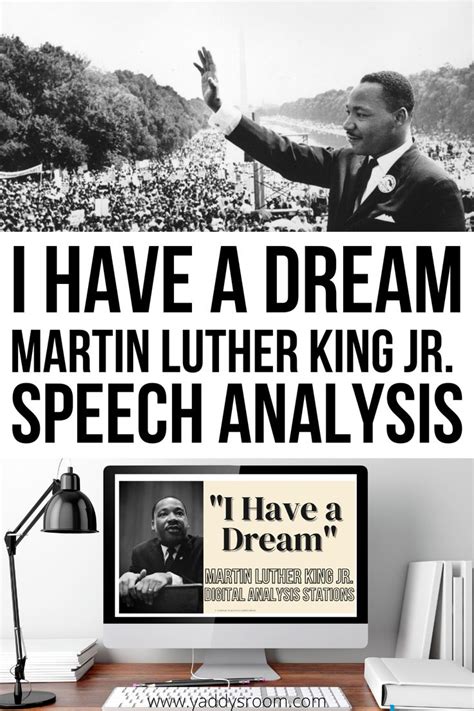 Martin Luther King Jr "I Have A Dream" Speech Analysis Stations for Google Apps™ | I have a ...