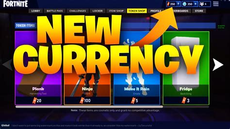 FORTNITE NEW TOKENS CONCEPT - GET OUTFITS FREE IN ITEM SHOP - YouTube