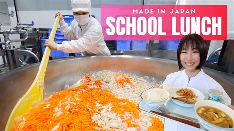 How School Lunches are Made in Japan - Bombofoods