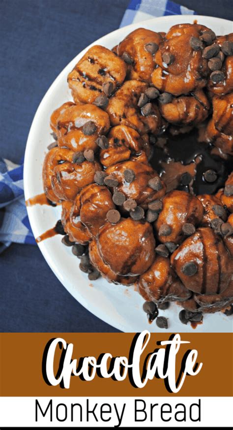 Chocolate Monkey Bread Recipe Filled With Chocolate Chips