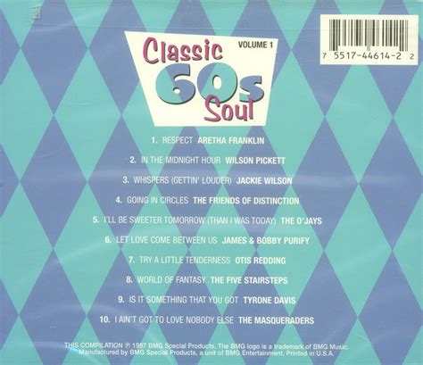 Classic 60s Soul Volume 1