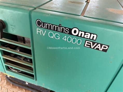 Carburetor For Cummins Onan RV QG 4000 EVAP Generator - Mower Parts Land