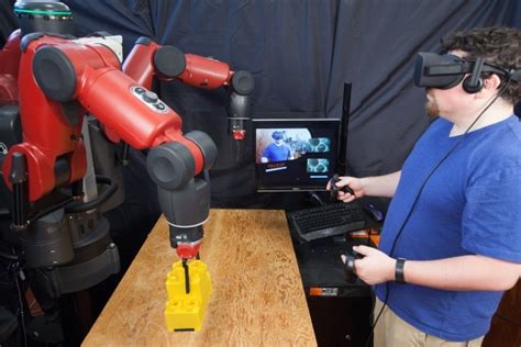 Teleoperated Robots: The Industrial Future Using AR and VR