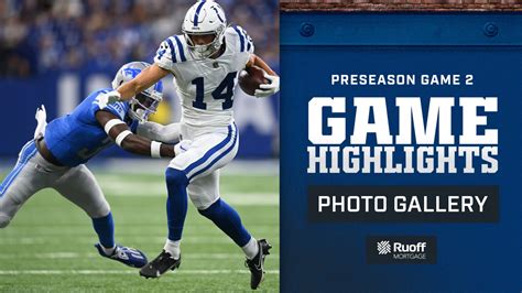 Game Highlights: Lions at Colts, Preseason Game 2