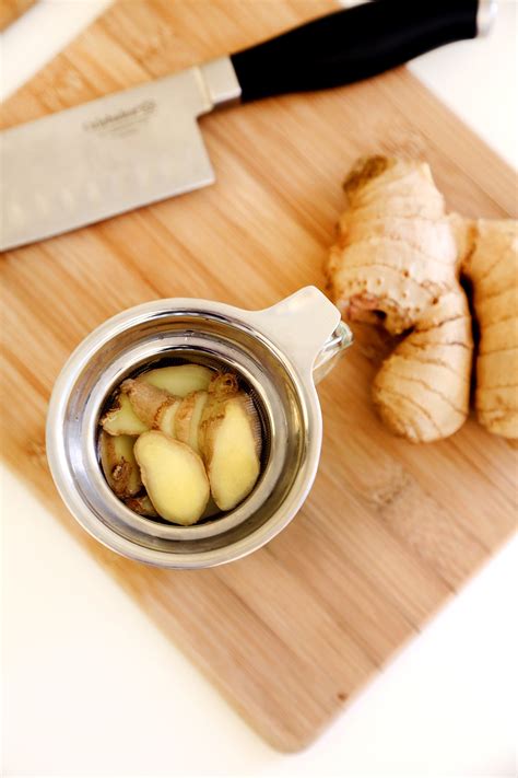 Recipe For Ginger Tea: A Natural Cold Remedy | POPSUGAR Fitness