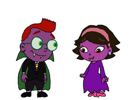 Little Einsteins- LeoxJune as Vampires by bigpurplemuppet99 on DeviantArt