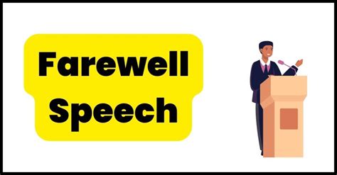 Farewell Speech | Best Farewell Speech Samples and templates (Free)