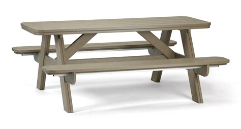 72″ Poly Lumber Picnic Table – Gallo Design Group