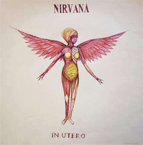 my version of the 'in utero' cover : r/Nirvana