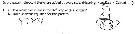 Visual Patterns – Math Mistakes