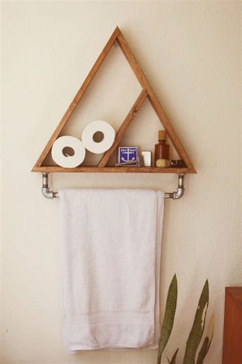 12 Awesome Triangle Bathroom Shelf Ideas For Modern Bathroom You Must Try | Geometrische regale ...