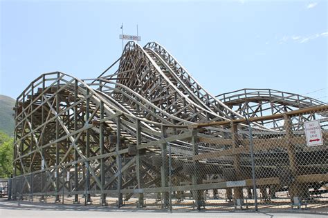 After 100 Years, Lagoon’s Roller Coaster Still Has People Lining Up For ...