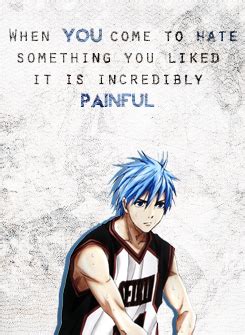 Kuroko Tetsuya | Kuroko no basket, Inspirational anime quotes, Kuroko