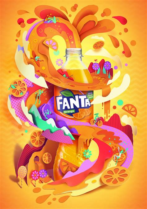 Mattson Creative - Fanta | Creative advertising, Grafici, Design del libro