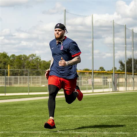 Red Sox's Alex Verdugo Says He'll Be Ready for Season After Back Injury ...