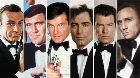 All 6 James Bond film actors, ranked in order of greatness - Smooth