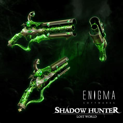 ArtStation - Hydra Scale Weapon Pack