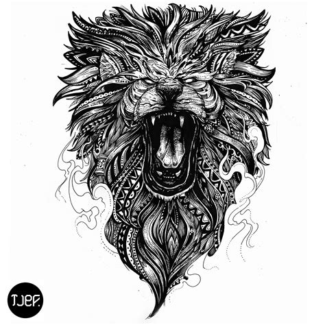 LION WILD FIRE :: Behance