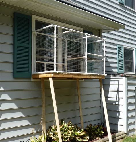 How To Build A Window Box Catio | iberryiicurvethemedow47610