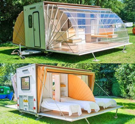 Incredible Folding Camping Trailer Expands To Triple Its Size With Fold ...