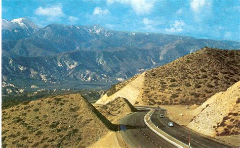 Cajon Pass Summit - Route 66 - 1950s - a photo on Flickriver