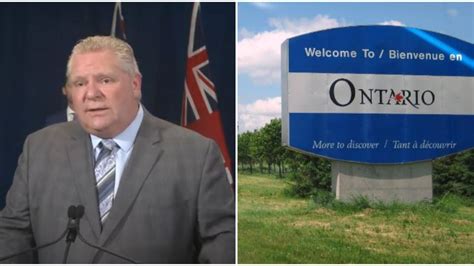 COVID-19 In Ontario: Ford Urges All Non-Ontario Residents To Stay Away ...