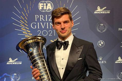 Max receives FIA F1 World Championship trophy: 'I was very lucky ...