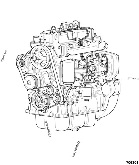 ENGINE, COMPLETE, 320/40075 - JCB INDIA JCB 320/40003 (JCB444 4 ...