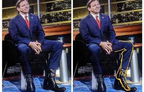 Ron DeSantis High Heels Conspiracy Theory: Video Gallery | Know Your Meme