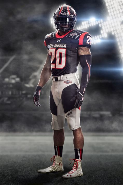 2013 Under Armour All-America Game Uniforms and Cleats | Under armour, Under armour football ...