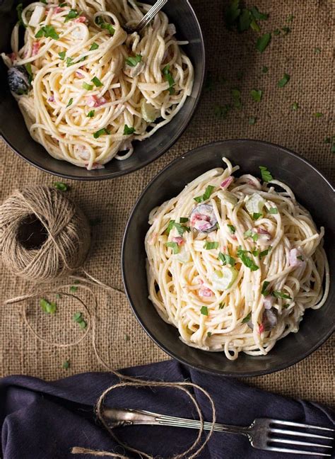 Vermicelli pasta salad will be your year-round pasta favorite. Better than any box--it packs big ...