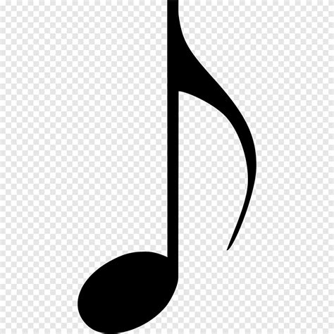 Musical Note Eighth Note, music symbols png | PNGEgg