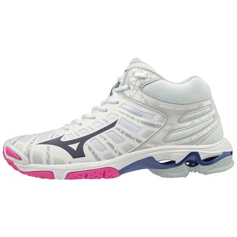 Mizuno Wave Voltage Mid White buy and offers on Goalinn