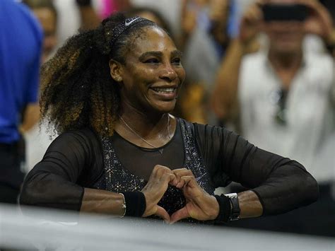 Serena Williams defeats Danka Kovinic in the first match of her last U.S. Open : NPR