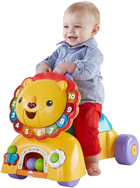 Andador 3 em 1 Leão Fisher Price Sit, Ride Lion Toy - Miami Outlet Importados