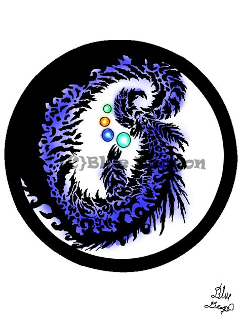 Sea Dragon tattoo button design by BabyBluDragon on DeviantArt