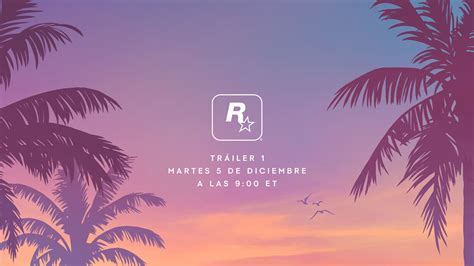 Rockstar confirma la fecha de lanzamiento del tráiler de GTA 6 el día 5 ...