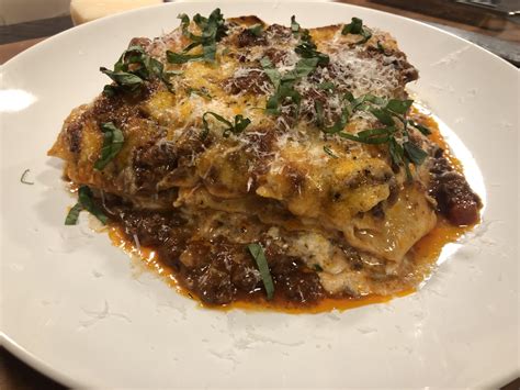 Homemade lasagna with fresh pasta sheets [OC]. : r/FoodPorn