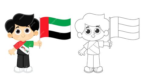 Premium Vector | United Arab Emirates ( UAE ) National and flag Day ...