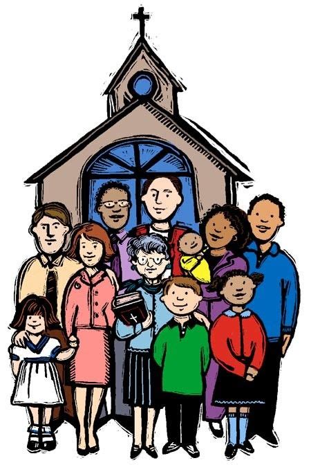 going to church black and white clipart - Clip Art Library